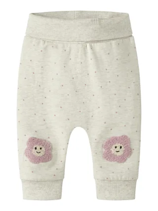 NAME IT - NBFLUELLE SWEAT PANT BRU peyote melange - Gr. - 80