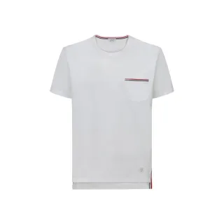 Thom Browne Weißes Baumwoll-T-Shirt