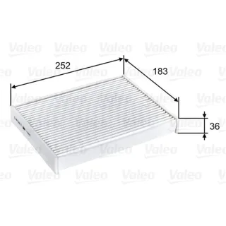 Valeo Innenraumfilter Dacia Dokker Nissan X-Trail