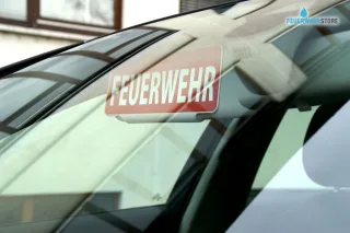 Clip Einsatzschild für die Sonnenblende ASB