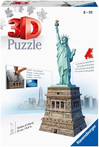 Ravensburger 3D Puzzle 12584 - Freiheitsstatue [108 Teile]