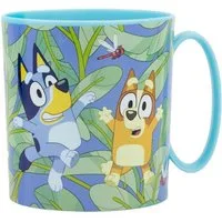 Bluey Trinkflasche Bluey Becher Mikrowellengeeigneter Kunststoffbecher 390ml