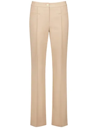 GERRY WEBER Edition - Stoffhose - Mar:lie beige - Gr. - 46