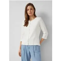 s.Oliver Cardigan Indoor-Jacke Pointelle-Jacke