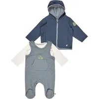 Sterntaler® Strampler Set Babyjacke und Strampler (2-tlg)