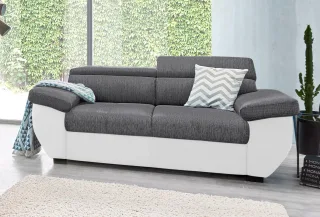 COTTA 2-Sitzer "Speedway" Big-Sofa mit Kopfteilverstellung