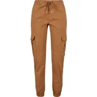 URBAN CLASSICS Cargohose Urban Classics Damen Ladies High Waist Cargo Jogging Pants (1-tlg)