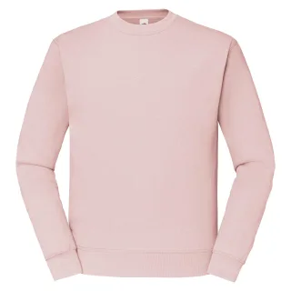 Fruit of the Loom - "Classic" Sweatshirt für Herren/Damen Unisex angesetzte Ärmel (Blassrosa)