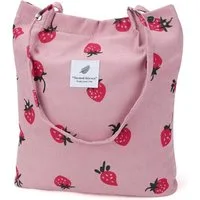 Cachito Schultertasche Damen Grosse Kapazität Canvas Tasche Tote Handtasche