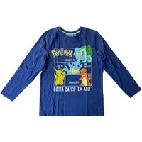 POKÉMON Langarmshirt in dunkelblau