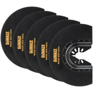 DEWALT Multi-Tool Sägeblatt Segment 100mm 5 Stück - DT20729-QZ