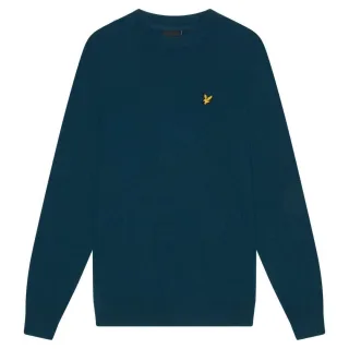 Lyle & Scott Apres-Pullover mit Rundhalsausschnitt in Marineblau