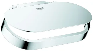 GROHE WC-Papierhalter Selection 41069 mit Deckel chrom, 41069000 41069000