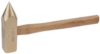 KS Tools BRONZEplus Loch--Durchschläger, mit Hickorystiel - 963.2132