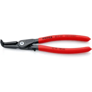 KNIPEX Präzision-Sicherungsringzange angewinkelt - 4841J31