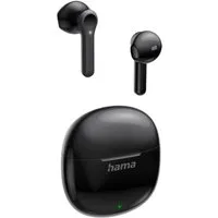Hama True-Wireless Bluetooth-Kopfhörer Action One Earbuds mit Ladebox Bluetooth-Kopfhörer (Sprachsteuerung, True Wireless, integrierte Steuerung für Anrufe und Musik, Google Assistant, Siri, A2DP Bluetooth, HFP, HSP, AVRCP Bluetooth, Touch-Control, L