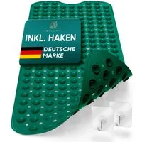 Delluxia Wanneneinlage Badewannenmatte rutschfest für Kinder & Erwachsene, B: 40 cm, L: 100 cm, inkl. Aufhängung, geruchsfrei, schimmelfrei, ohne Weichmacher