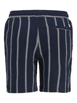 JACK&JONES - JPSTJAIDEN COBA STRIPE JOG SHORT JNR SN Blau - Gr. - 170