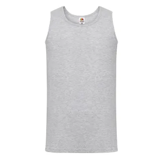 Fruit of the Loom - "Valueweight Athletic" Ärmelloses Oberteil für Herren/Damen Unisex (Grau meliert)