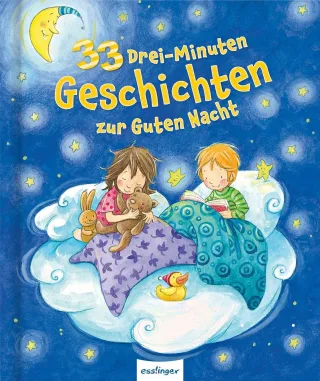 33 Drei-Minuten-Geschichten zur Guten Nacht [Gebundene Ausgabe] [2013] Schöndorf Gerswid Keicher Ursula Peters Barbara Flad Antje Nasution Stéffie Leberer Sven