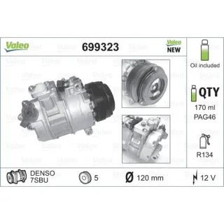 Valeo Klimakompressor BMW 3er 5er 7er Z8 699323