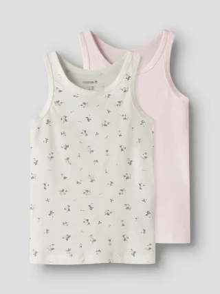 NAME IT - NMFTANK TOP 2P JET STREAM FLOWER NOOS - Gr. - 122/128