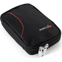 Poppstar Festplattentasche Festplattenhülle / Case für externe 6,4 cm (2,5 Zoll) Festplatten, Maße innen 16 cm x 9,5 cm x 2,7 cm