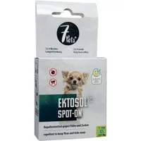 7Pets Zeckenschutzmittel Ektosol EC Spot-On für Hunde, XS 3x 0,7 ml, 2.1 ml