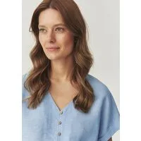 TATUUM Hemdbluse Lässiges Hemd Aus Leinen - Samanta