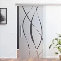 AMOD Glasschiebetür M6-420-ASE / SoftClose (SlimLine / SoftClose-Selbsteinzug, Komplett Set)