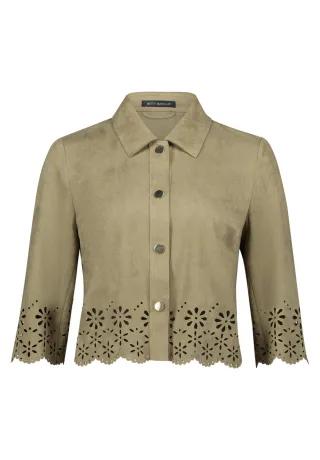 Betty Barclay - Blazer-Jacke Soft Olive - Gr. - 40