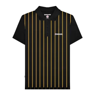 Lambretta - Poloshirt für Herren (Schwarz/Gold)