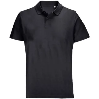 SOLS Unisex-Erwachsene Pulse Pique Poloshirt (Schwarz)
