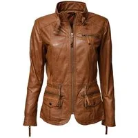 Zimmert Leather Lederjacke Lana Stehkragen
