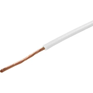 HERTH&BUSS Kabel, FLY, 1x 1,0mm², 50m weiß - 51275107001