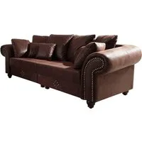 Home affaire Big-Sofa King George Mega Sofa, viel Platz, Federkern
