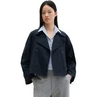 Marc O'Polo Kurzjacke Trenchjacke relaxed aus Organic Cotton-Twill