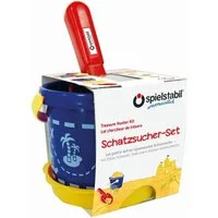 Spielstabil Spielzeug-Gartenset Spielstabil Schatzsucher-Set classic 7-teilig, (7-tlg), Schatzsuche Set
