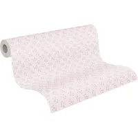A.S. Création Vliestapete Florale Landhaustapete, leicht strukturiert, matt, gemustert, neutral, (1 St), Blümchen-Tapete Zierlich Tapeten Wohnzimmer Schlafzimmer Küche Design