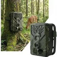 Casativo Wildkamera WLAN-Liveübertragung, 2 PIR, Nachtsicht & 8 Mon. Stand-by (1-tlg., 4K-UHD-Wildkamera)