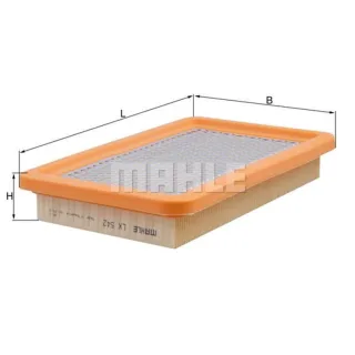 Mahle Luftfilter Ford Probe Mazda 626 Mx-5 Mx-6