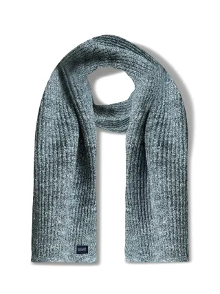 Tom Tailor - Schal aus Baumwolle navy green multicolor - Gr. - OS