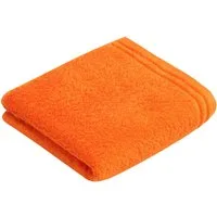 Vossen Badetuch Calypso Feeling, Walkfrottee (2-St), mit schmaler Bordüre, aus 100% hochwerter Baumwolle, Vegan, einfarbig