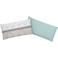 OTTO home Kissenbezüge Cremona, (2 Stück), floraler Kissenbezug, geeignet für Kinder, OEKO-TEX® zertifiziert