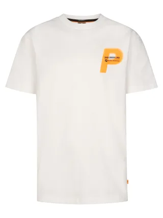 Petrol Industries - Boys T-Shirt SS Classic Print Bright White - Gr. - 140