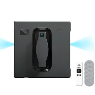 [EU Direct] PuRuiKai HCR-21B Robot Window cleaner,Dual Water Spray,Smart Memory,3000pa High Vacuum Suction, Laser Sensor