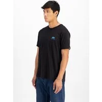 Alpha Industries Rundhalsshirt BASIC T SMALL LOGO Baumwolle, regular fit