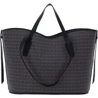 COCCINELLE Shopper Shopper Coated Monogram, aus echtem Rindsleder