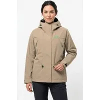 Jack Wolfskin Funktionsjacke FIND THE WILD 2L JKT W mit Reißverschlusstaschen, wasserdicht, atmungsaktiv