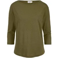 Hessnatur T-Shirt aus Leinen mit reiner Bio-Baumwolle (1-tlg)